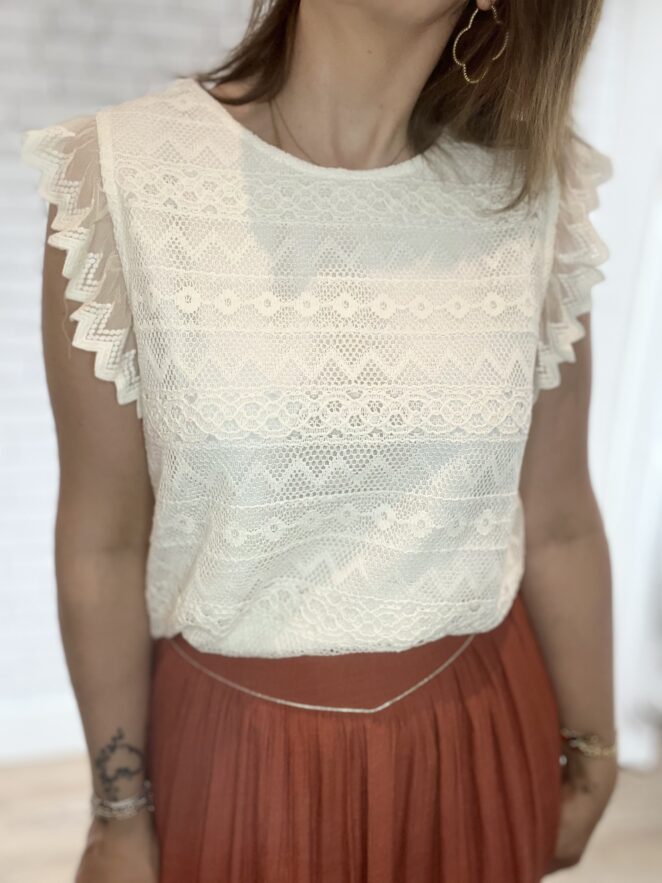 Tee Shirt Edouard Ecru – Image 4