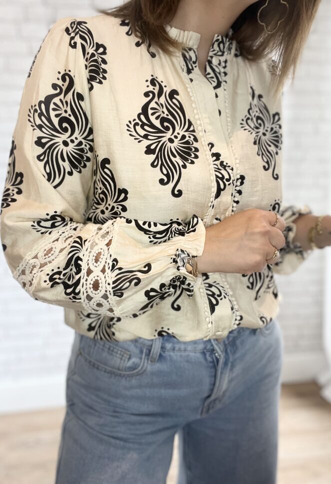 Blouse Sixtine écru
