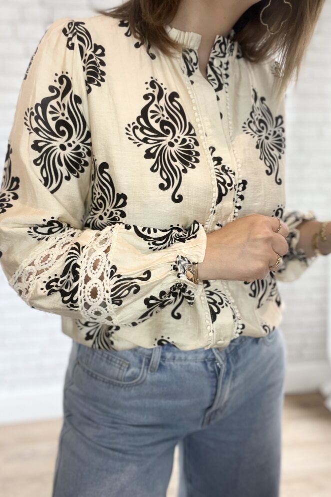 Blouse Sixtine écru