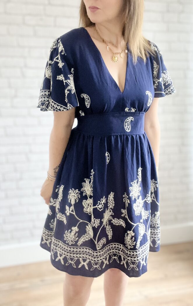 Robe Candice Marine – Image 2