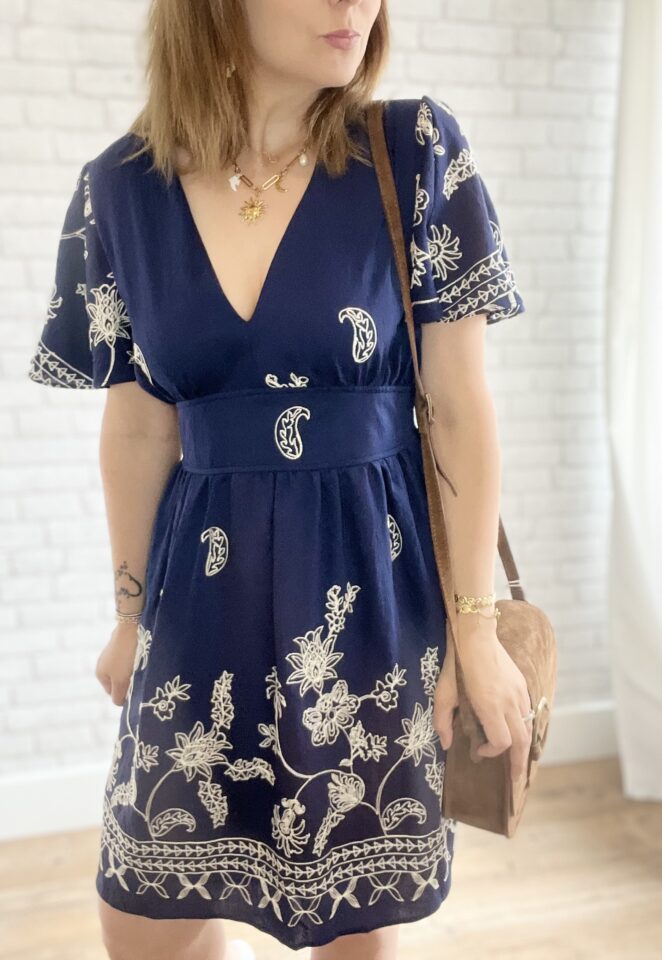 Robe Candice Marine – Image 4