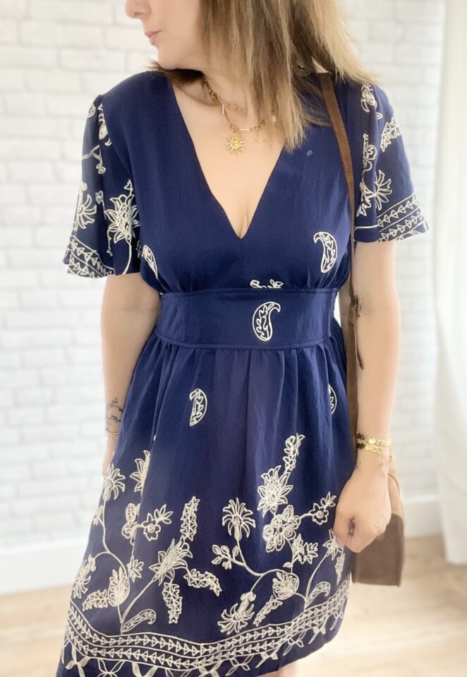 Robe Candice Marine – Image 3