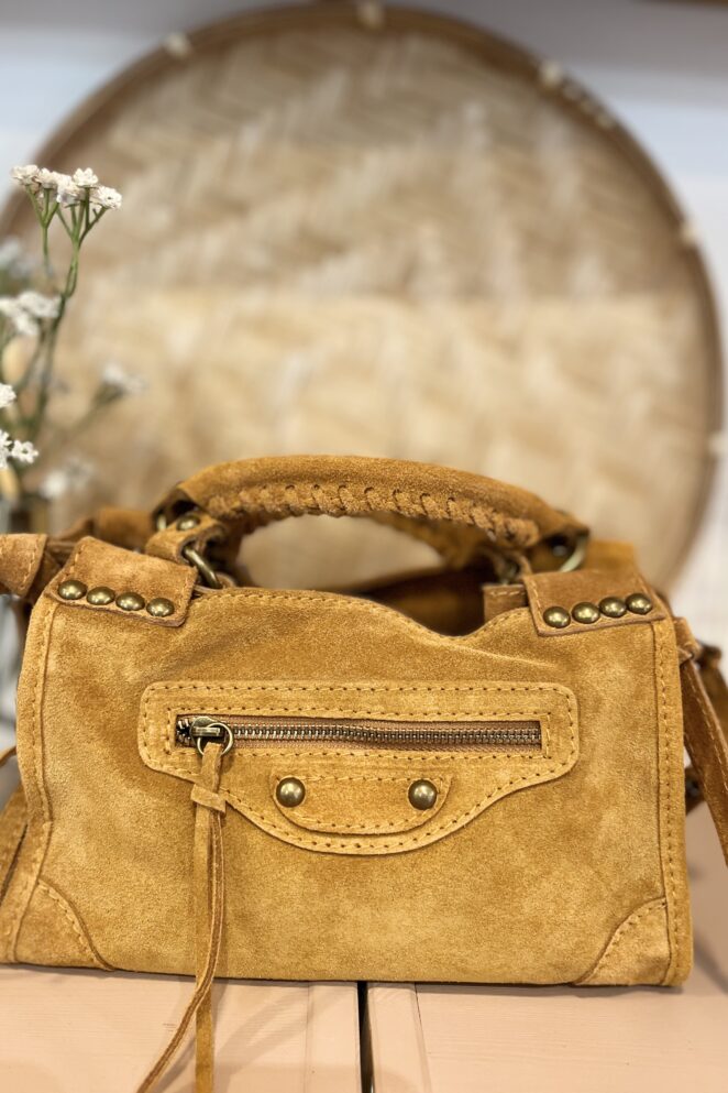Sac Suzie Cuir Camel