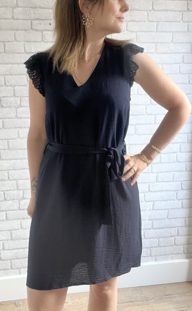 Robe Salomé Marine – Image 2