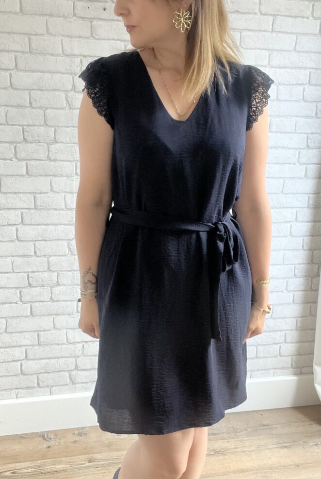 Robe Salomé Marine – Image 3