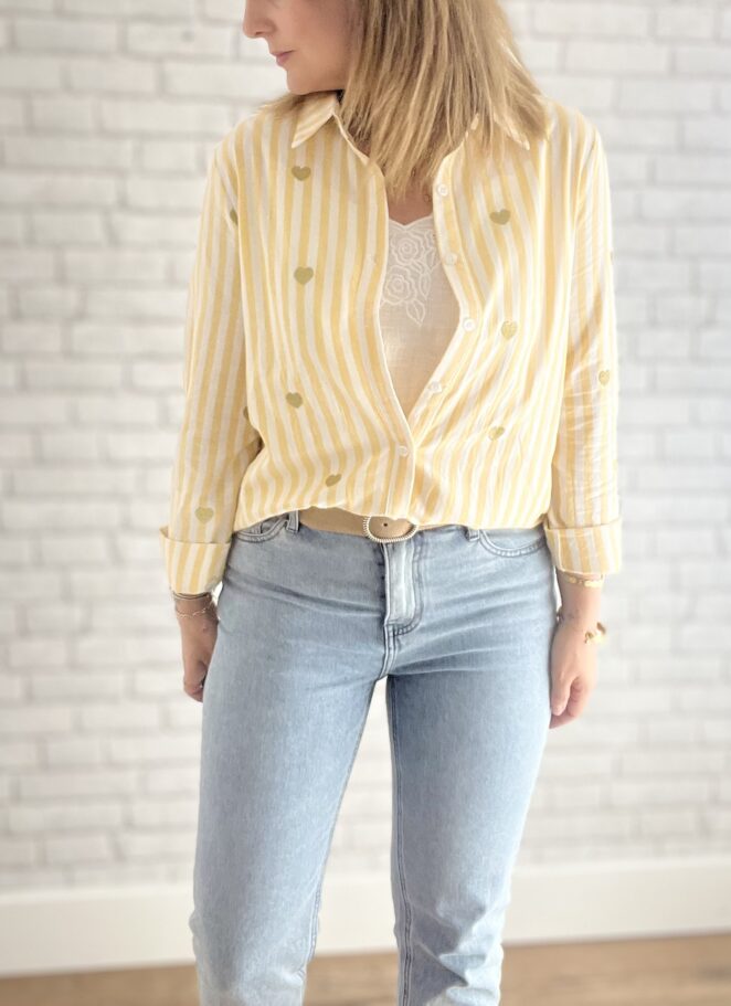Chemise Jenna Jaune – Image 5