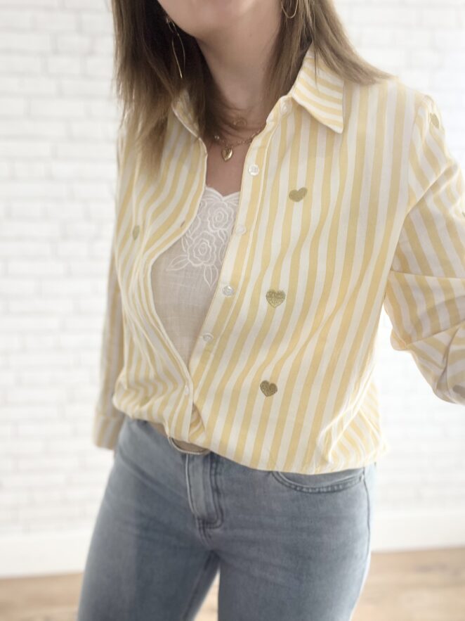 Chemise Jenna Jaune – Image 4
