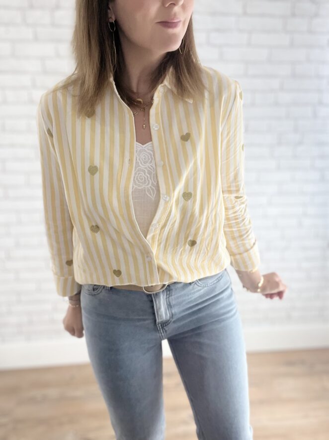 Chemise Jenna Jaune