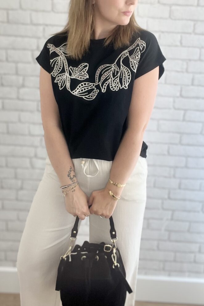 Tee Shirt Victor Noir