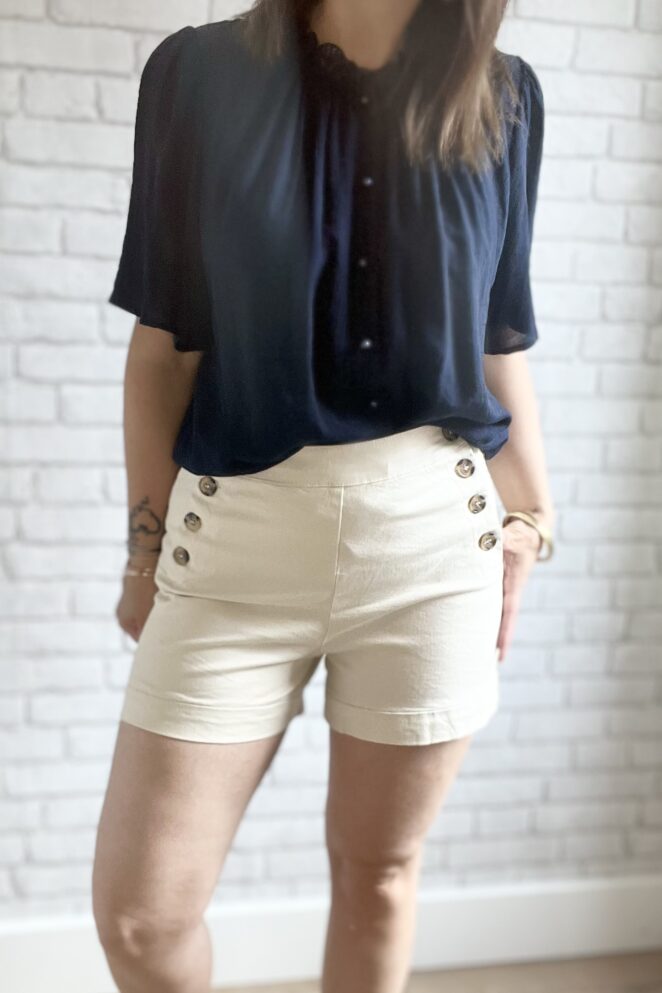 Short Gabin Ivoire