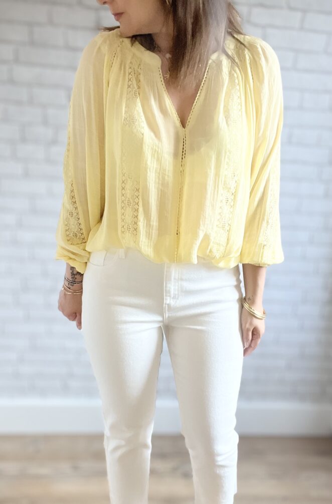 Blouse Emma Jaune