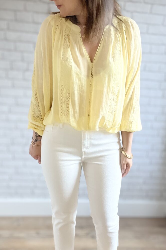 Blouse Emma Jaune