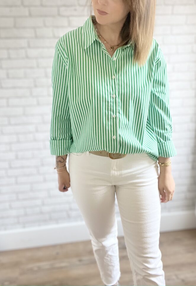 Chemise Faustine Verte