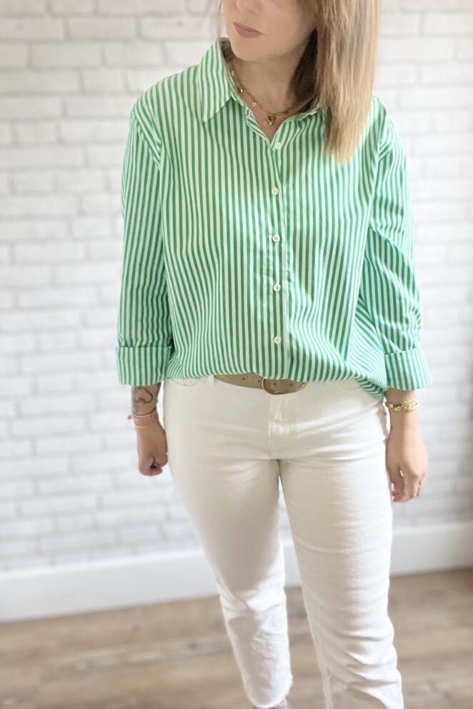 Chemise Faustine Verte