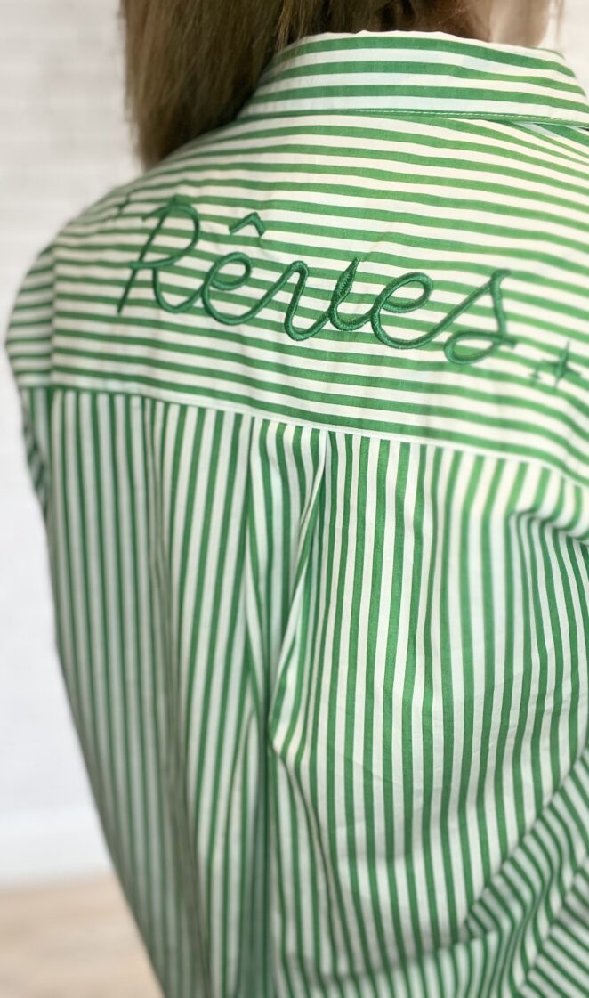 Chemise Faustine Verte – Image 4