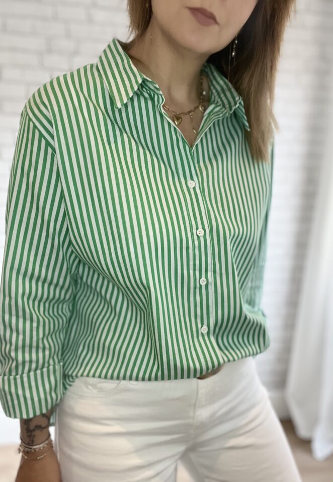 Chemise Faustine Verte – Image 5