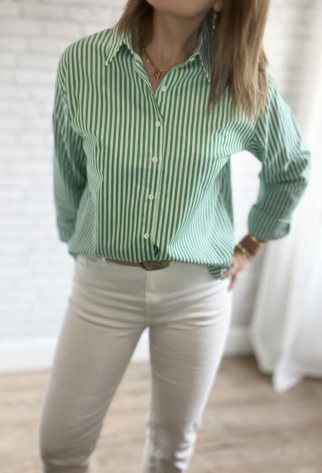 Chemise Faustine Verte – Image 6