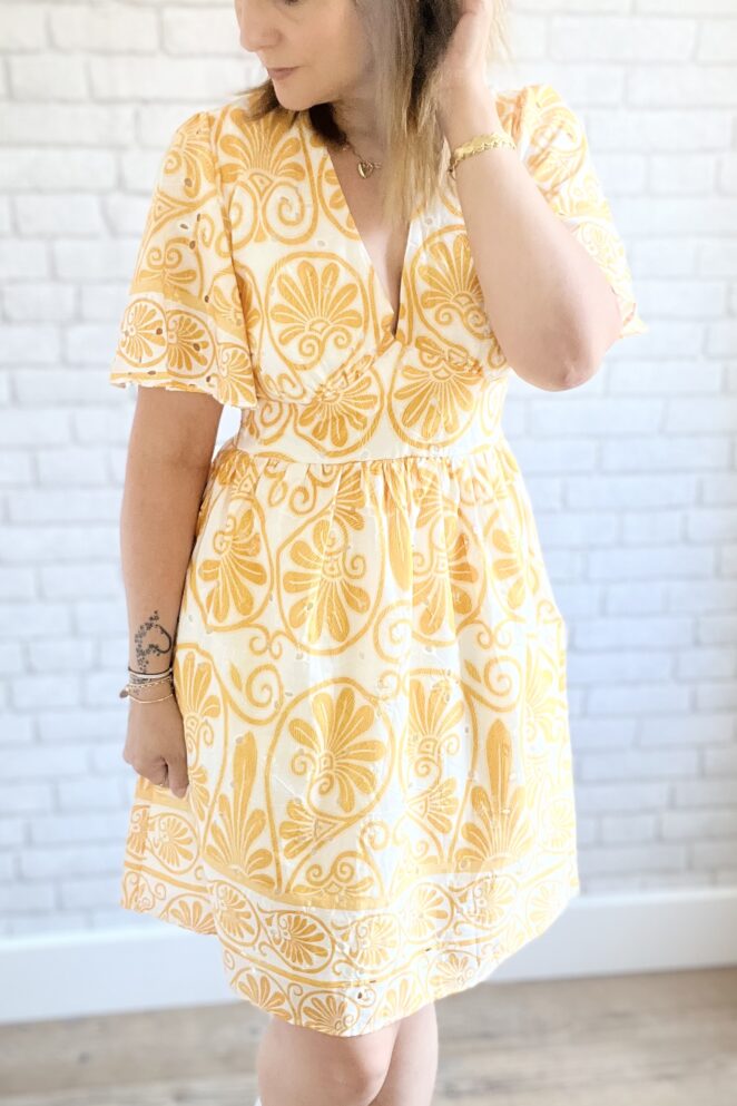 Robe Cléa Jaune