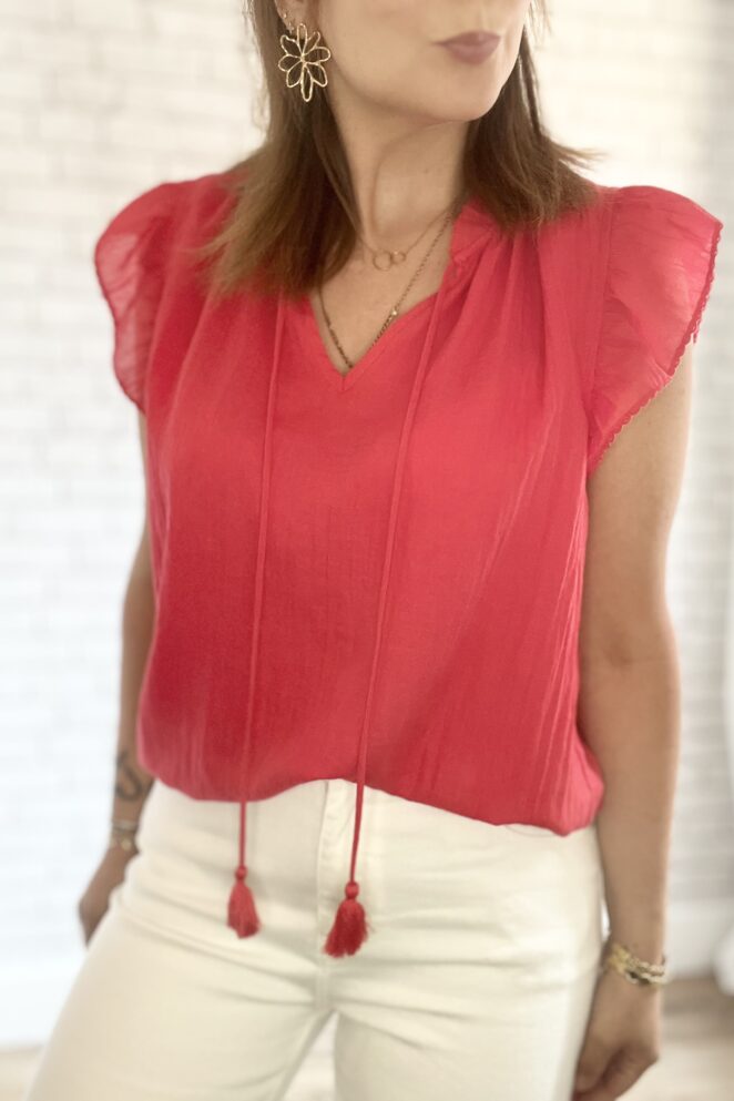 Blouse Emma Corail