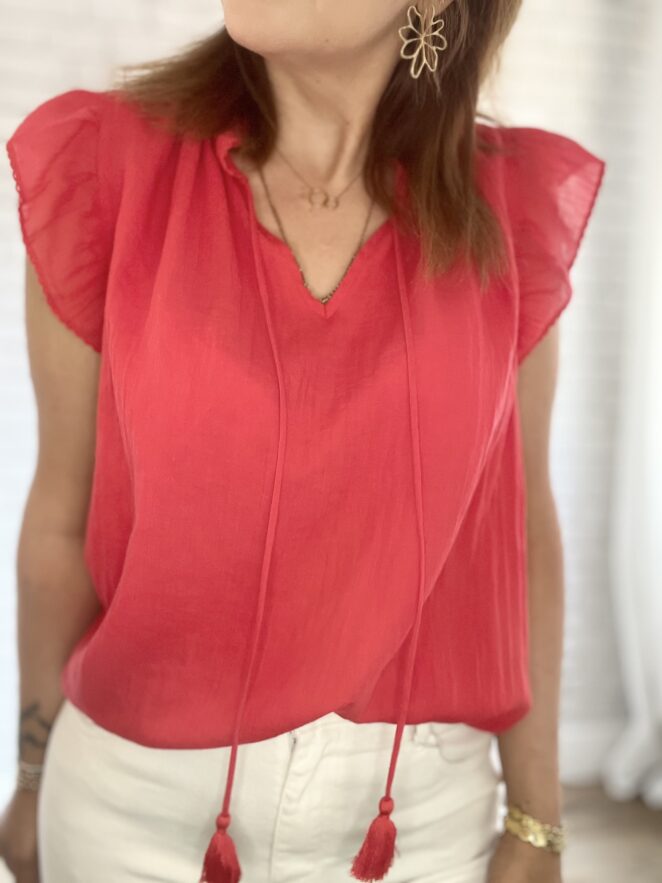 Blouse Emma Corail – Image 2