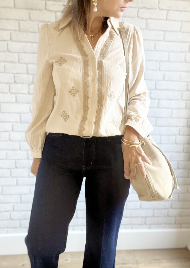 Chemisier Olympe Beige