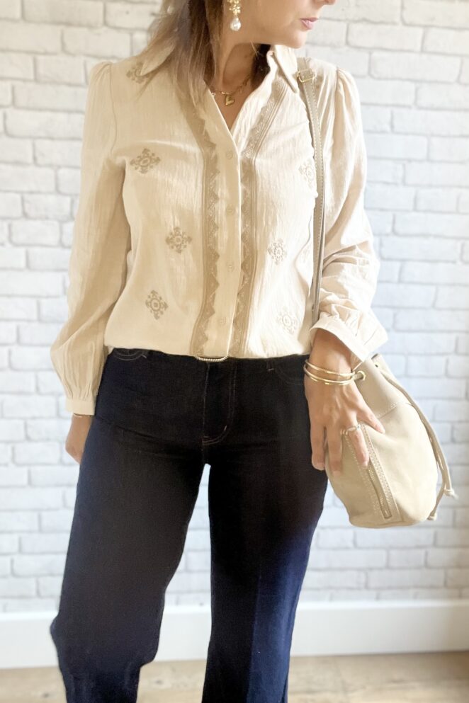 Chemisier Olympe Beige