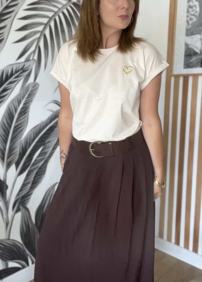 Jupe Lilou Chocolat – Image 2