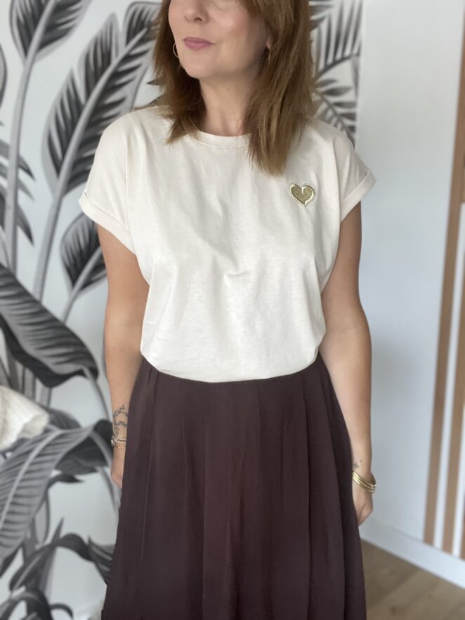 Tee shirt William Beige