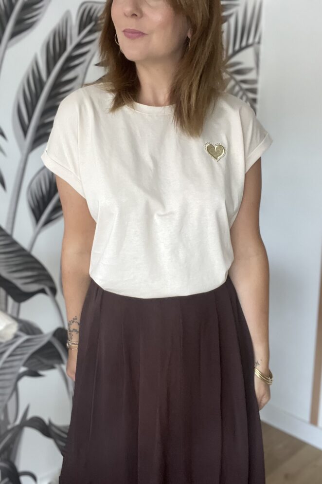 Tee shirt William Beige
