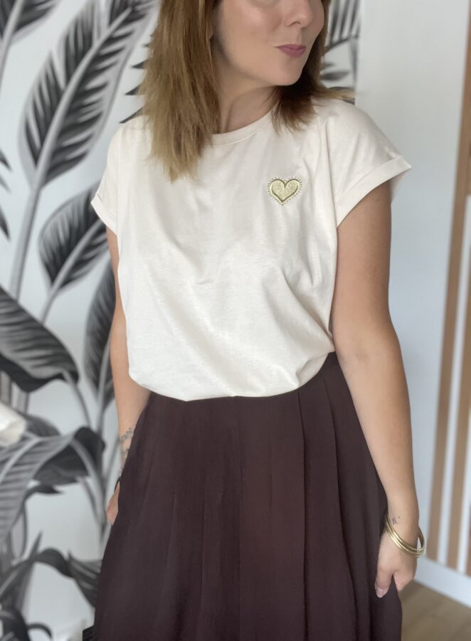 Tee shirt William Beige – Image 2