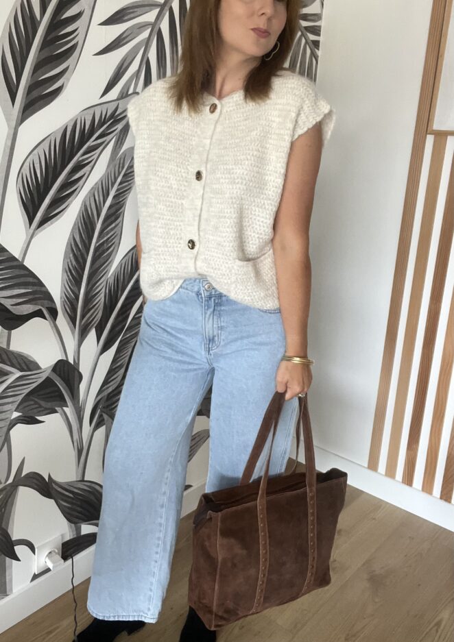 Sac Cuir Uxane Chocolat – Image 2