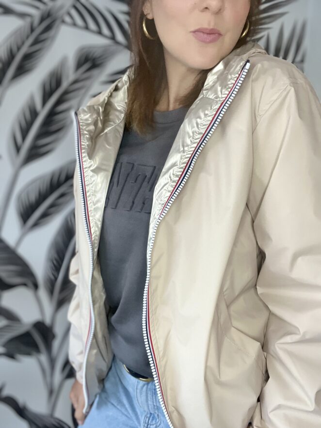 Parka Mia Beige/Doré – Image 2