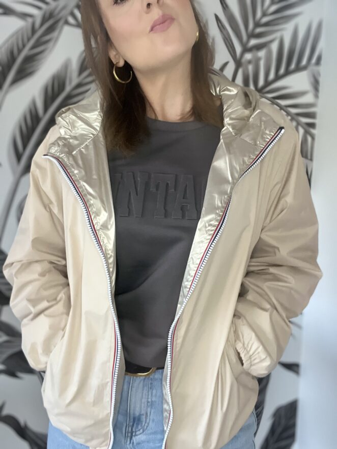 Parka Mia Beige/Doré – Image 3