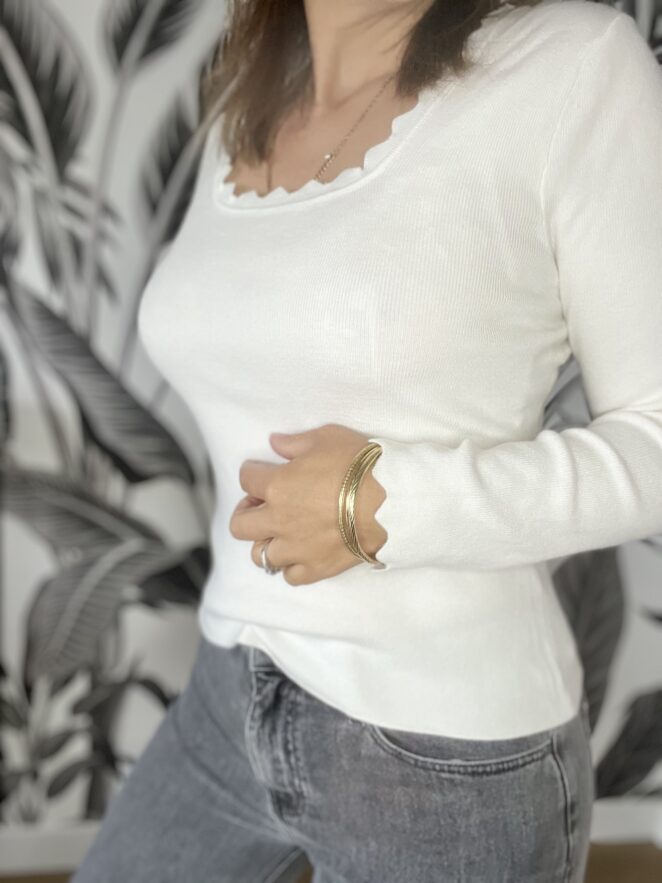 Pull Enid Ecru – Image 4