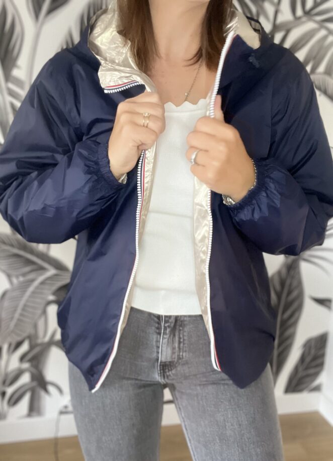 Parka Mia Marine/Doré