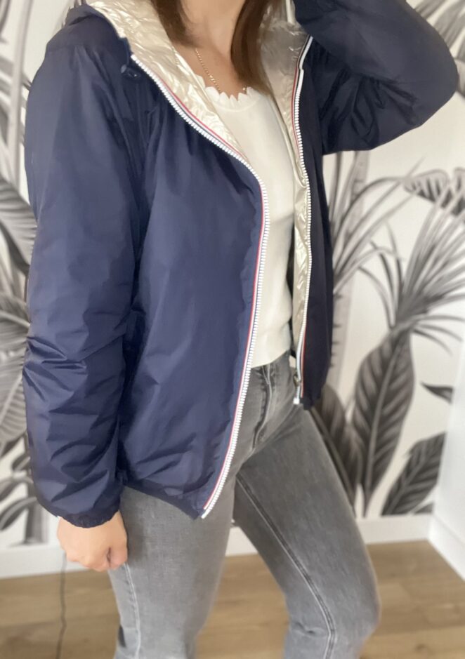 Parka Mia Marine/Doré – Image 3