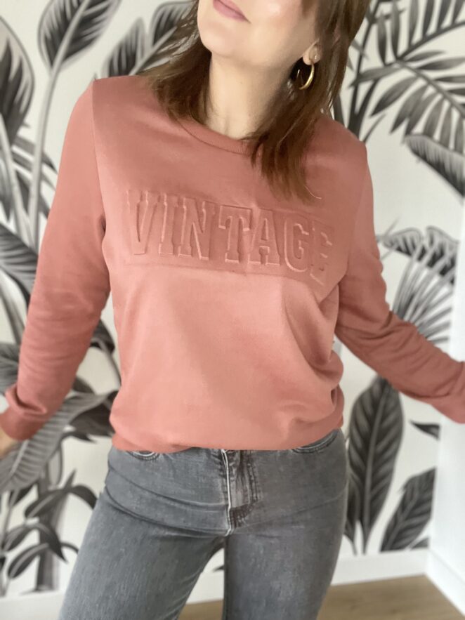 Sweat Olivia Vieux Rose – Image 4