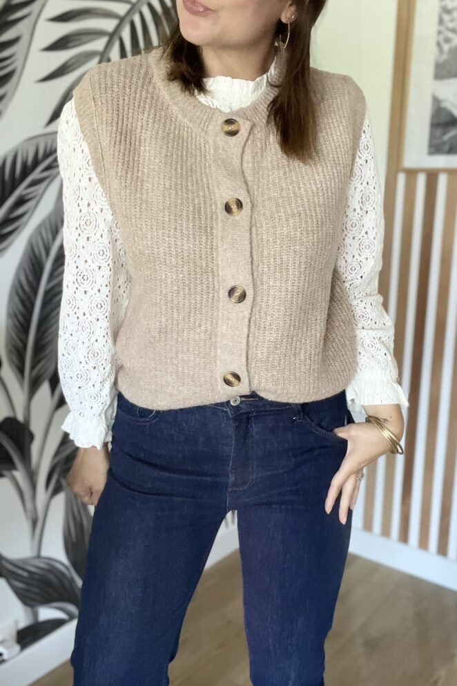 Pull Aaron Taupe