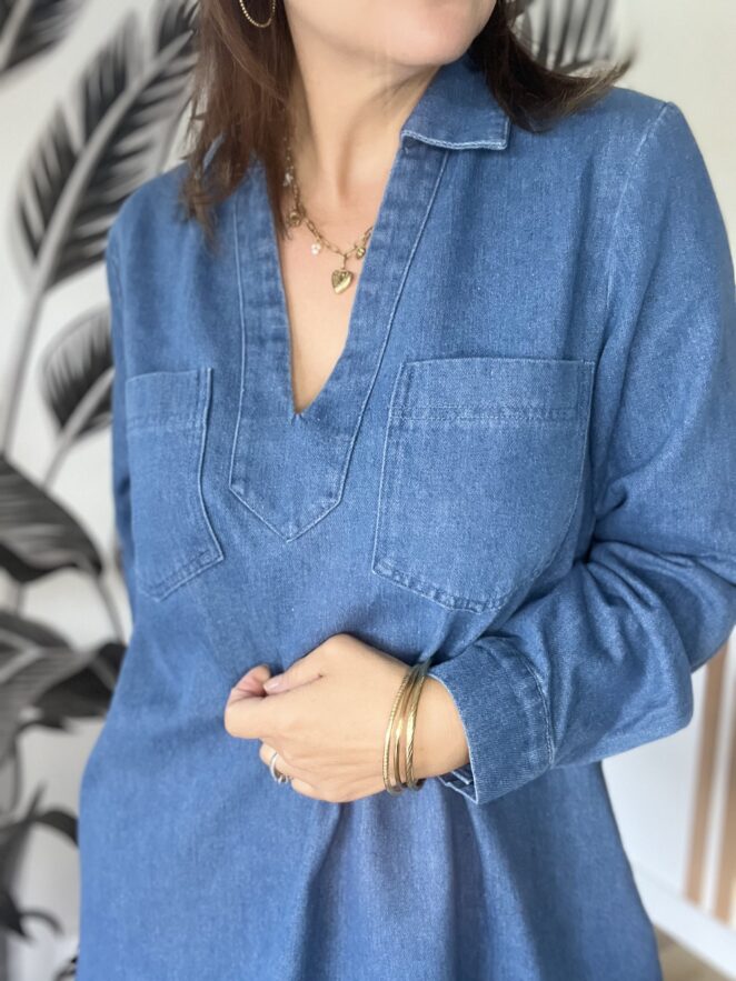 Robe Maggie Denim – Image 2