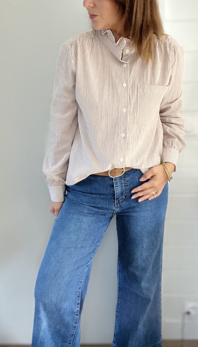 Chemisier Charlotte Beige – Image 6