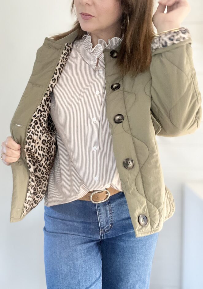 Veste Laurie Kaki