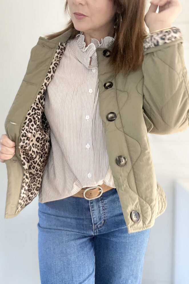 Veste Laurie Kaki