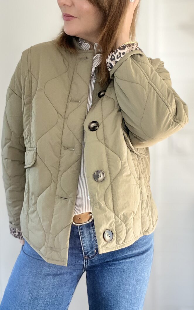 Veste Laurie Kaki – Image 3