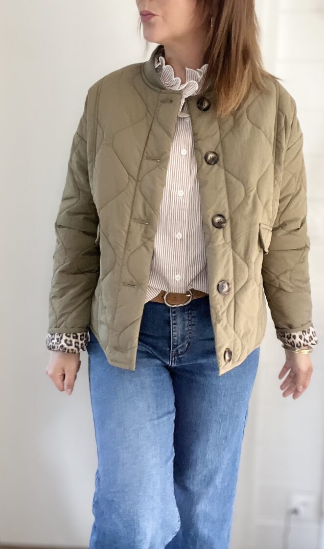 Veste Laurie Kaki – Image 4