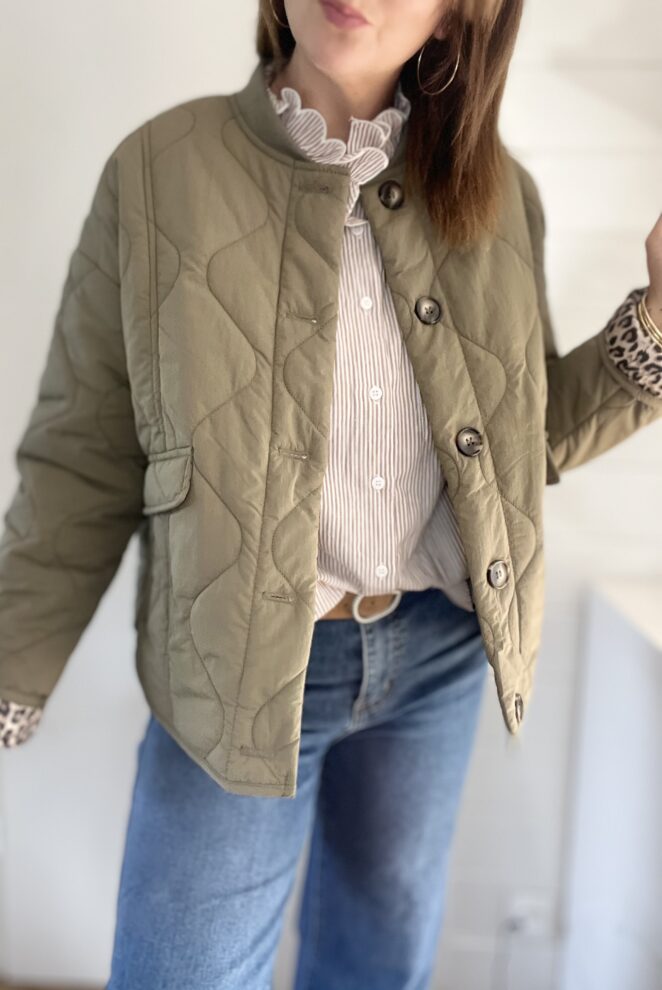 Veste Laurie Kaki – Image 5
