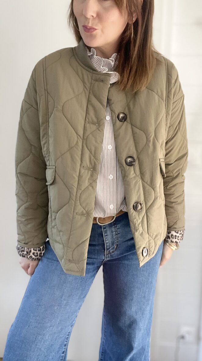 Veste Laurie Kaki – Image 6