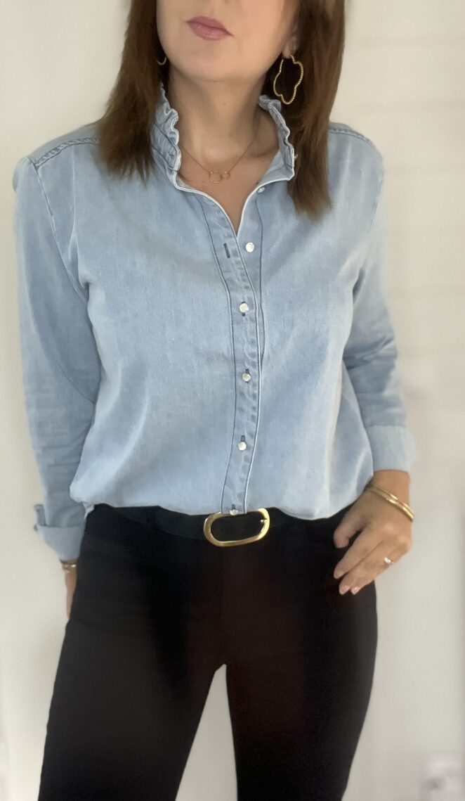 Chemise Eva Denim Clair