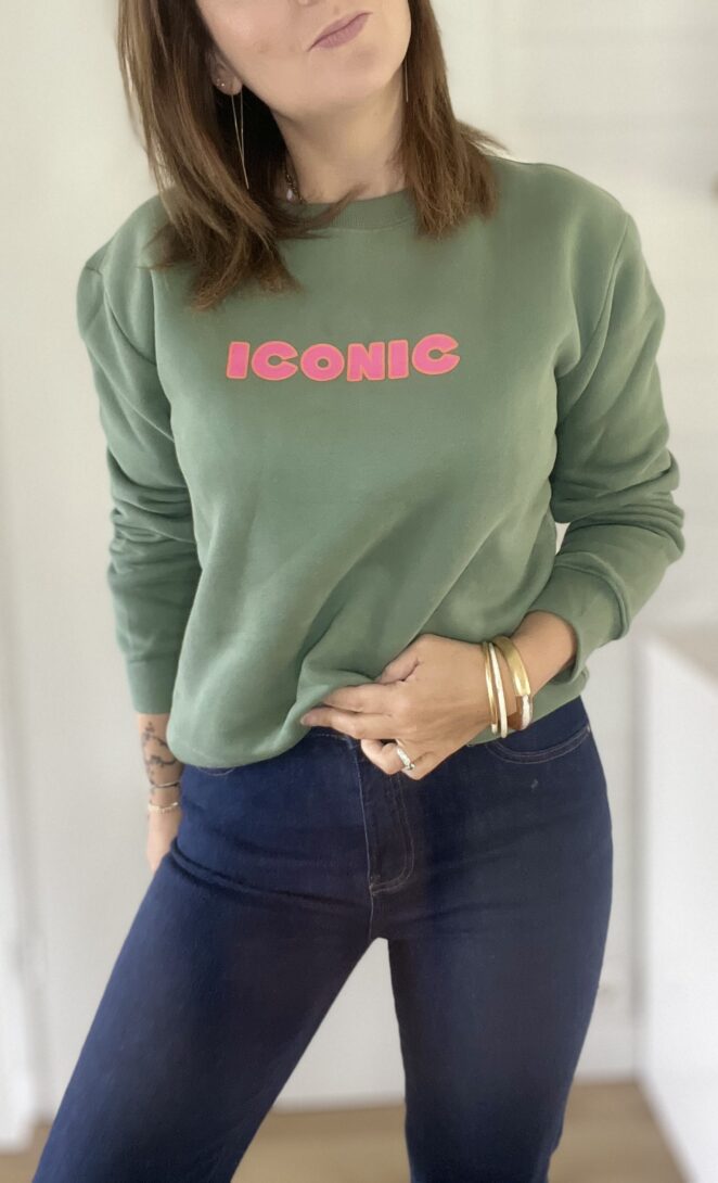 Sweat Iconic Kaki