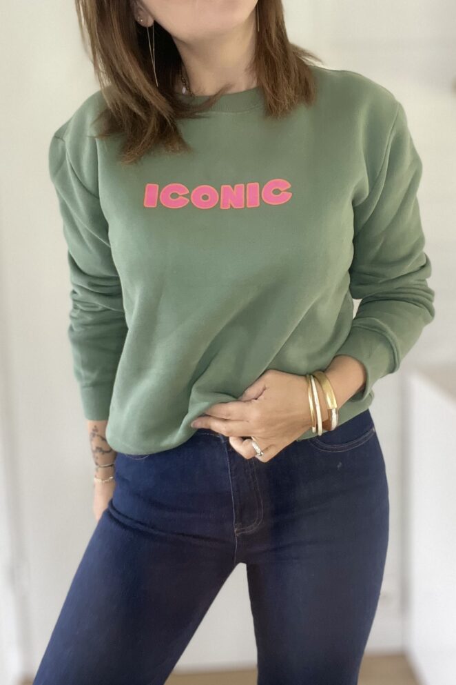 Sweat Iconic Kaki