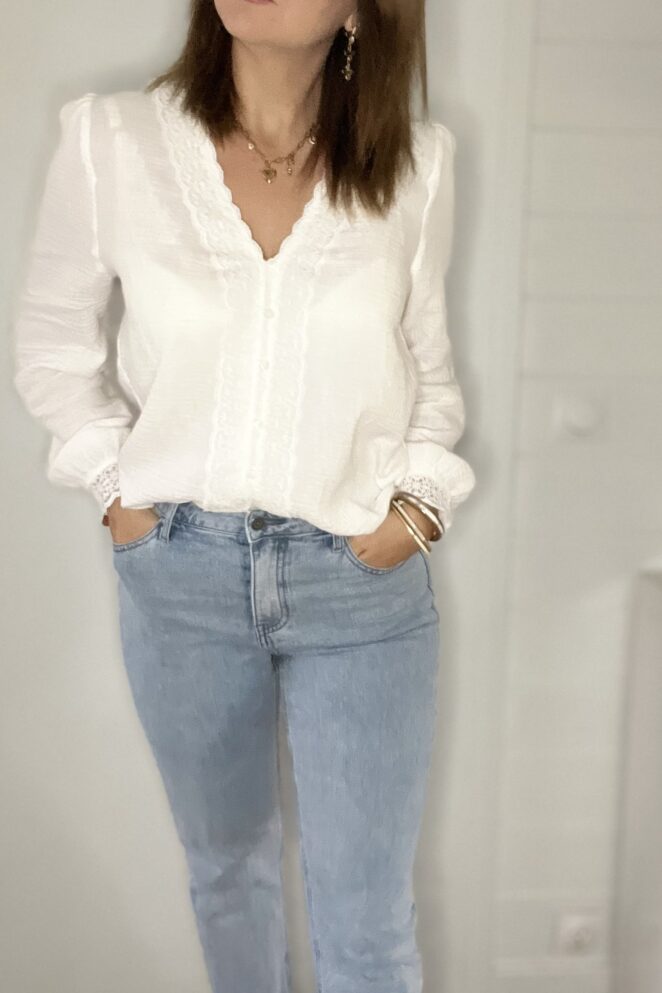 Blouse Carla Blanc